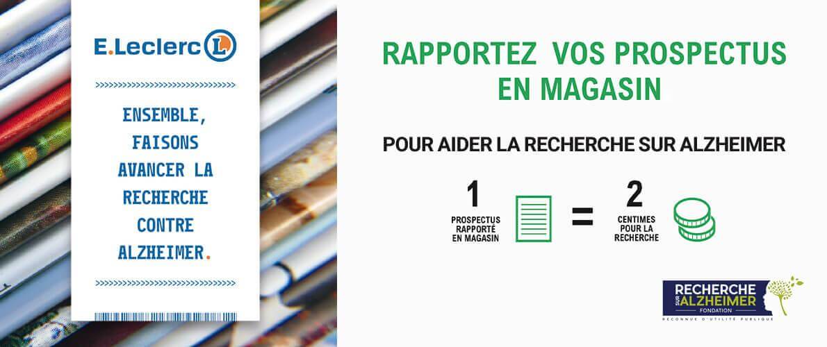 Rapportez vos prospectus en magasin
