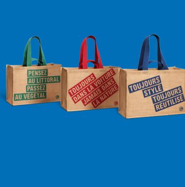 Sacs en toile de jute