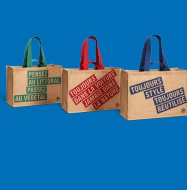 Sacs en toile de jute