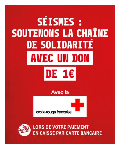 SEISMES : SOUTENONS LA CHAINE DE SOLIDARITE