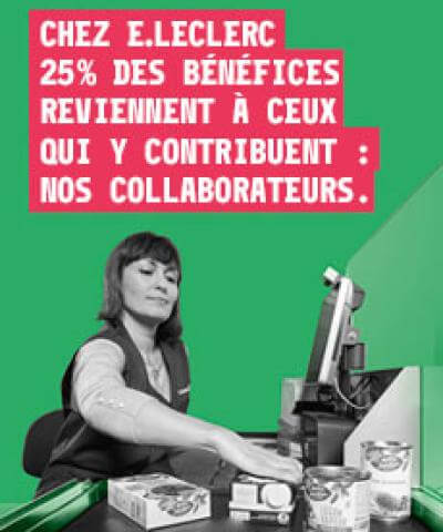 Redistribution : chez nous, 25% des bénéfices reviennent à ceux qui y contribuent : nos collaborateurs